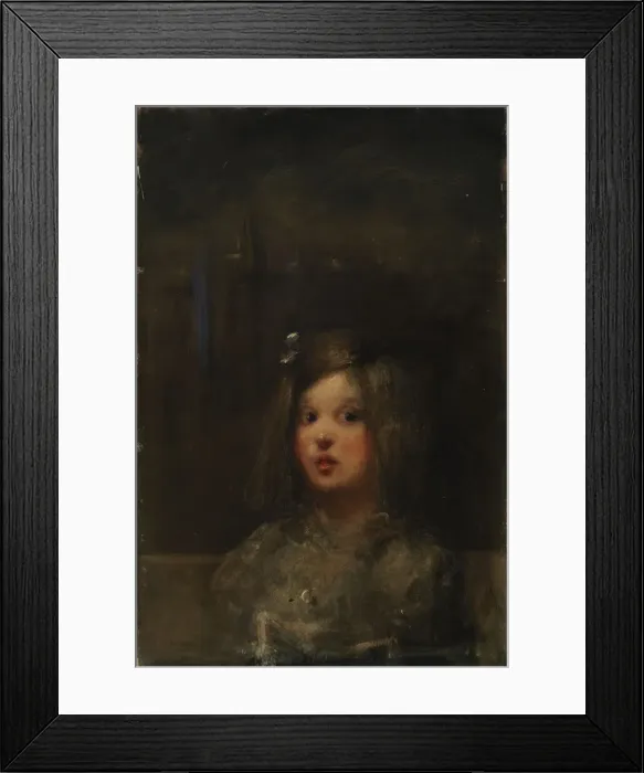 Framed Print : Infanta, ca. 1887. Creator: Alice Pike Barney Framed Print : Infanta, ca. 1887. Creator: Alice Pike Barney
