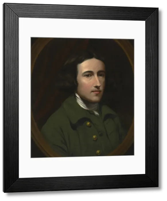 Framed Print : Benjamin West, 1770. Creator: James Smith Framed Print : Benjamin West, 1770. Creator: James Smith