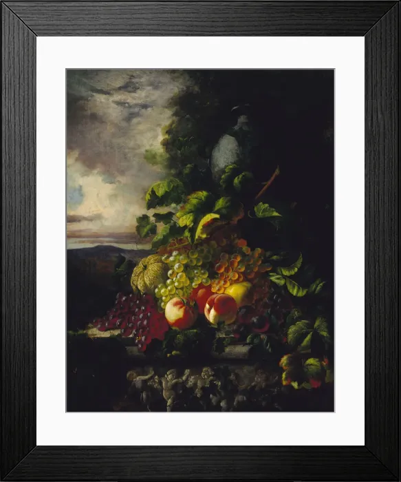 Framed Print : The Wealth of Autumn, 1869. Creator: Andrew John Henry Way Framed Print : The Wealth of Autumn, 1869. Creator: Andrew John Henry Way