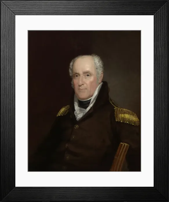 Framed Print : John Armstrong, c. 1812. Creator: John Wesley Jarvis Framed Print : John Armstrong, c. 1812. Creator: John Wesley Jarvis