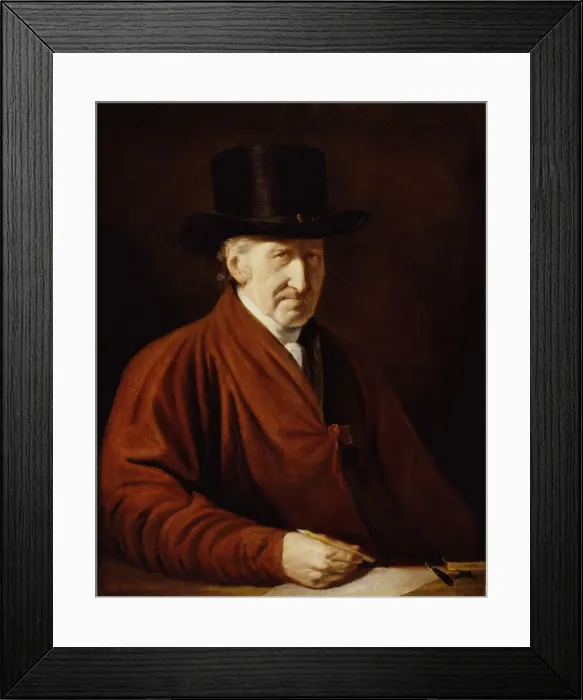 Framed Print : Self-Portrait, 1819. Creator: Benjamin West Framed Print : Self-Portrait, 1819. Creator: Benjamin West