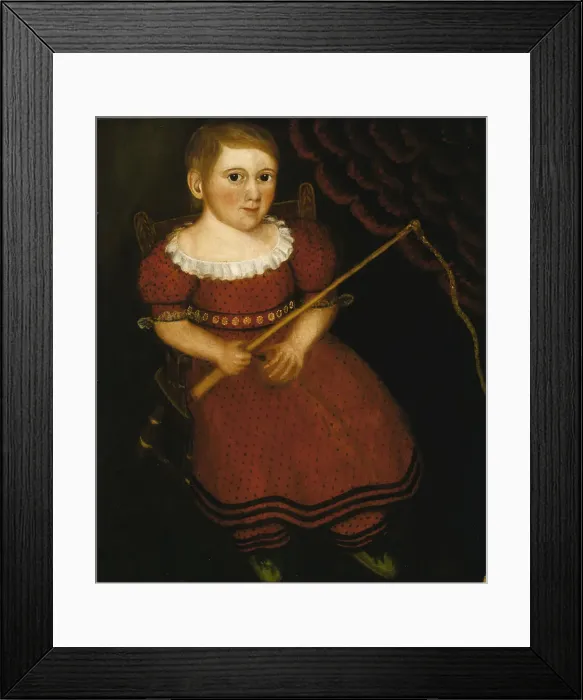 Framed Print : Samuel Warren Holland, Aged Two Years, 19th century. Creator: Milton W. Hopkins Framed Print : Samuel Warren Holland, Aged Two Years, 19th century. Creator: Milton W. Hopkins