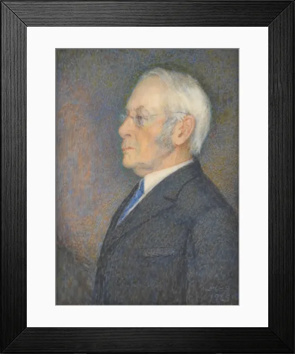 Framed Print : Charles William Eliot, 1923. Creator: Annie Ware Sabine Siebert Framed Print : Charles William Eliot, 1923. Creator: Annie Ware Sabine Siebert