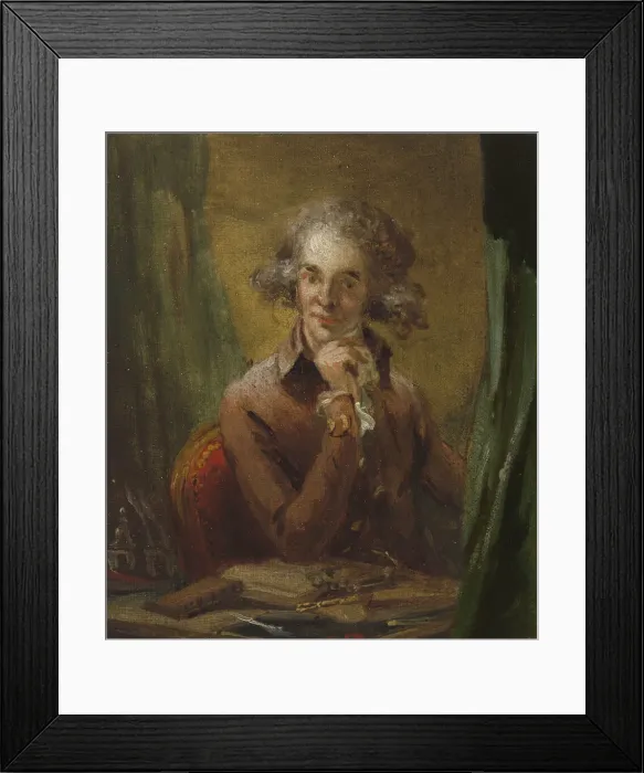 Framed Print : Benjamin Latrobe, c. 1790. Creator: Carl Fredrik von Breda Framed Print : Benjamin Latrobe, c. 1790. Creator: Carl Fredrik von Breda