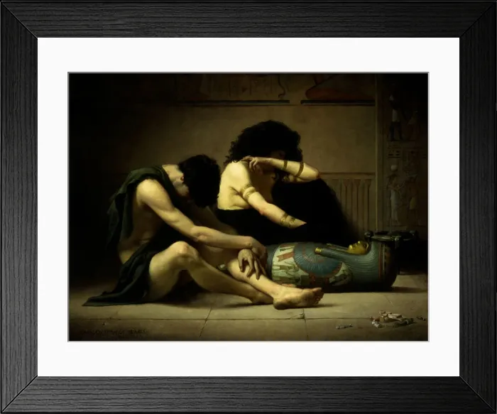 Framed Print : Lamentations over the Death of the First-Born of Egypt, 1877 Framed Print : Lamentations over the Death of the First-Born of Egypt, 1877