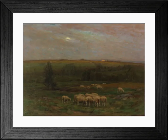 Framed Print : Evening after a Shower, n. d. Creator: Carleton Wiggins Framed Print : Evening after a Shower, n. d. Creator: Carleton Wiggins