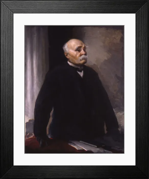 Framed Print : Georges Clemenceau, 1920. Creator: Cecilia Beaux Framed Print : Georges Clemenceau, 1920. Creator: Cecilia Beaux