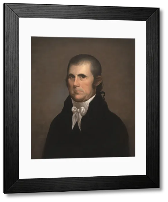Framed Print : John Marshall, 1809-1810. Creator: Cephas Thompson Framed Print : John Marshall, 1809-1810. Creator: Cephas Thompson