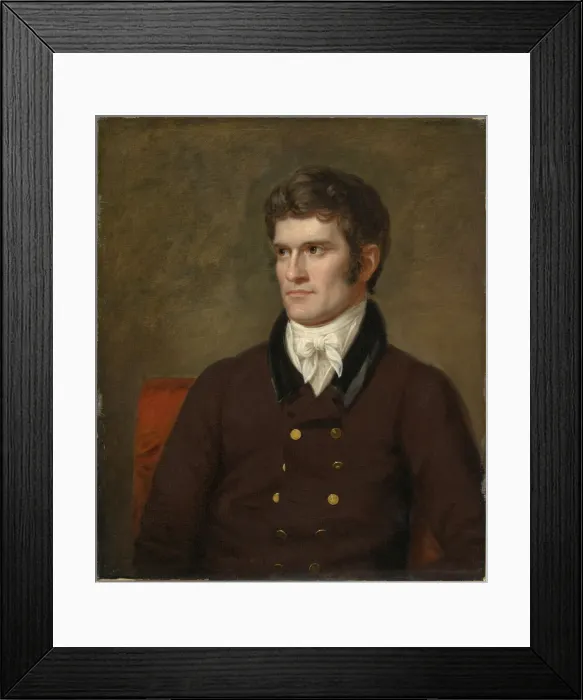 Framed Print : John Caldwell Calhoun, c. 1822. Creator: Charles Bird King Framed Print : John Caldwell Calhoun, c. 1822. Creator: Charles Bird King