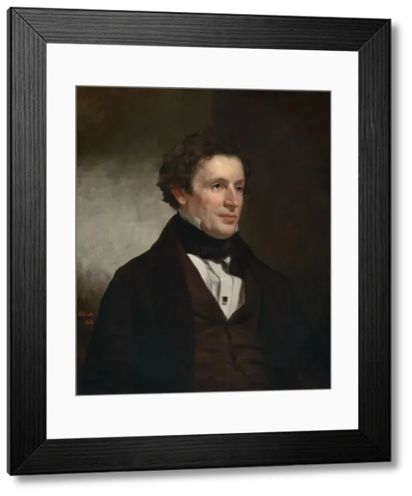 Framed Print : James C. McGuire, 1854. Creator: Charles Loring Elliott Framed Print : James C. McGuire, 1854. Creator: Charles Loring Elliott
