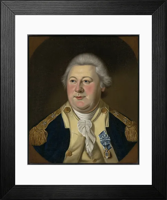 Framed Print : Henry Knox, after 1783. Creator: Charles Peale Polk Framed Print : Henry Knox, after 1783. Creator: Charles Peale Polk