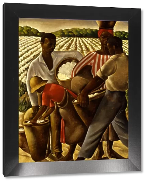 Employment of Negroes in Agriculture, 1934. Creator: Earle Richardson