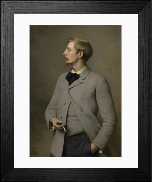 Framed Print : Paul Wayland Bartlett, c. 1890. Creator: Charles Sprague Pearce Framed Print : Paul Wayland Bartlett, c. 1890. Creator: Charles Sprague Pearce