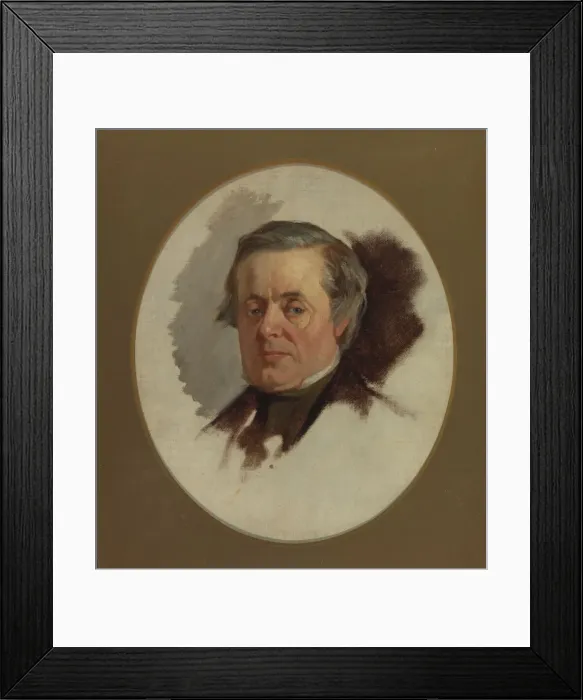 Framed Print : Joseph Henry, 1860-1862. Creator: Christian Schussele Framed Print : Joseph Henry, 1860-1862. Creator: Christian Schussele