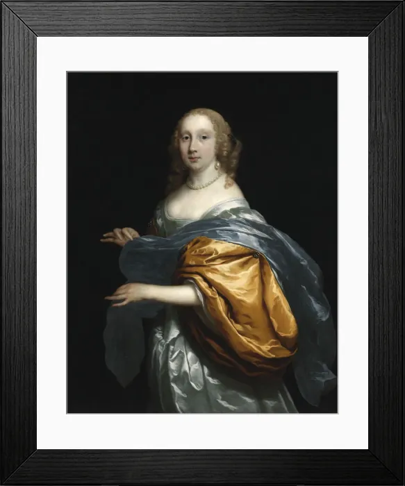 Framed Print : Madame Tulp, 1660. Creator: Cornelis Janssens van Ceulen Framed Print : Madame Tulp, 1660. Creator: Cornelis Janssens van Ceulen