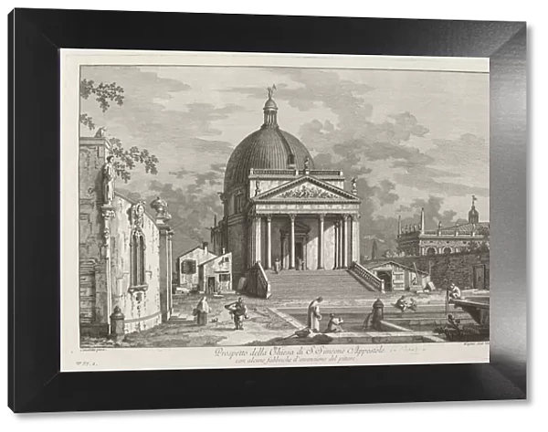 Prospetto della Chiesa di S. Simeone Appostolo, 1742. Creator: Joseph Wagner