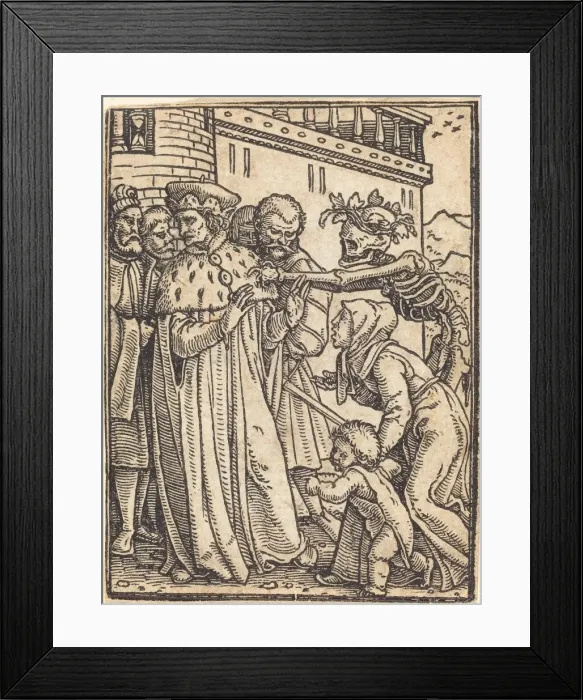 Framed Print : The Duke. Creator: Hans Holbein the Younger Framed Print : The Duke. Creator: Hans Holbein the Younger