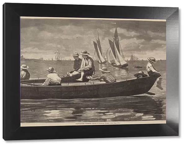 Gloucester Harbor, published 1873. Creator: Winslow Homer
