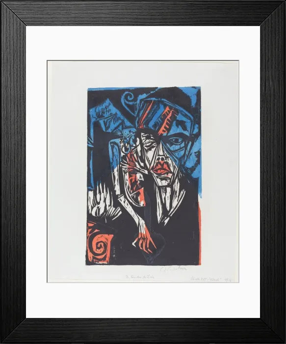 Framed Print : Peter Schlemihls wundersame Geschichte: Kampfe. Qualen der Liebe... 1915 Framed Print : Peter Schlemihls wundersame Geschichte: Kampfe. Qualen der Liebe... 1915