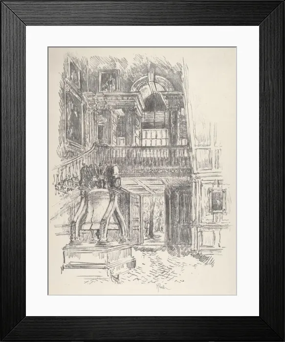 Framed Print : Liberty Bell, 1912. Creator: Joseph Pennell Framed Print : Liberty Bell, 1912. Creator: Joseph Pennell