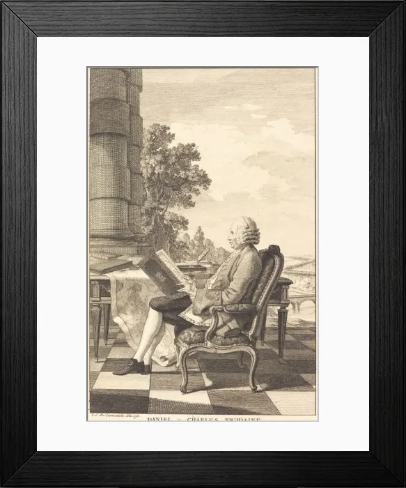 Framed Print : Daniel-Charles Trudaine, c. 1761. Creator: Unknown Framed Print : Daniel-Charles Trudaine, c. 1761. Creator: Unknown