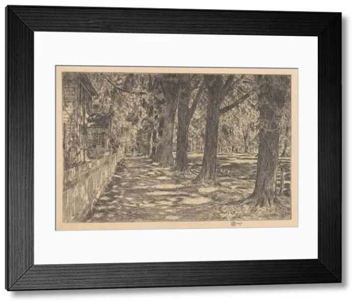 Framed Print : Easthampton, 1917. Creator: Frederick Childe Hassam Framed Print : Easthampton, 1917. Creator: Frederick Childe Hassam