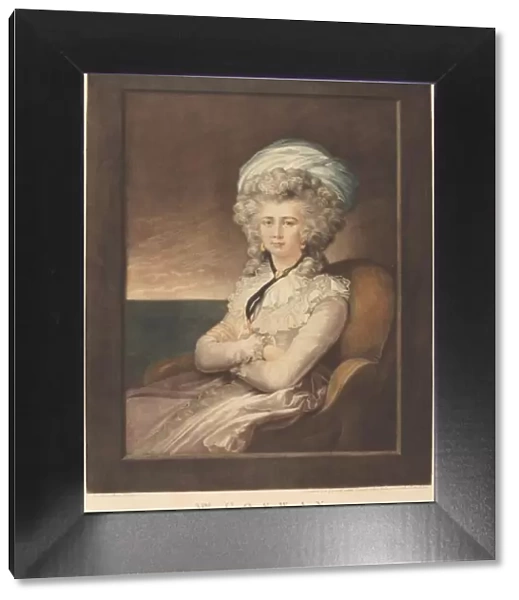 Maria Cecilia Louisa Cosway, 1787. Creator: Valentine Green