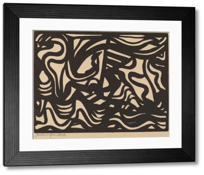 Framed Print : Composition, 1921. Creator: Jacoba van Heemskerck van Beest Framed Print : Composition, 1921. Creator: Jacoba van Heemskerck van Beest