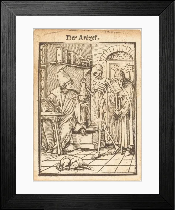 Framed Print : Der Artzet. Creator: Hans Holbein the Younger