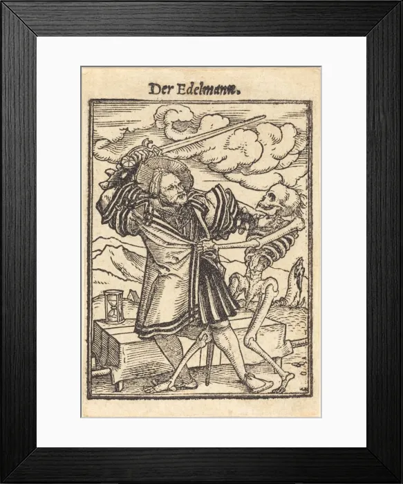 Framed Print : Der Edelmann. Creator: Hans Holbein the Younger Framed Print : Der Edelmann. Creator: Hans Holbein the Younger