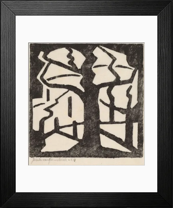Framed Print : Tree, c. 1915. Creator: Jacoba van Heemskerck van Beest Framed Print : Tree, c. 1915. Creator: Jacoba van Heemskerck van Beest