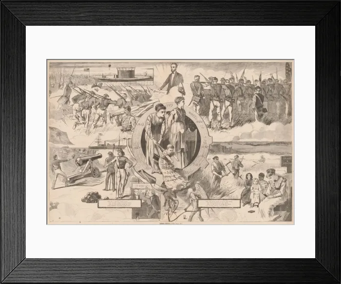 Framed Print : 1860-1870, published 1870. Creator: Winslow Homer Framed Print : 1860-1870, published 1870. Creator: Winslow Homer