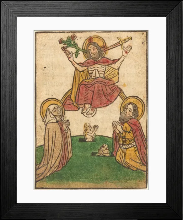 Framed Print : The Last Judgment. Creator: Ludwig of Ulm Framed Print : The Last Judgment. Creator: Ludwig of Ulm