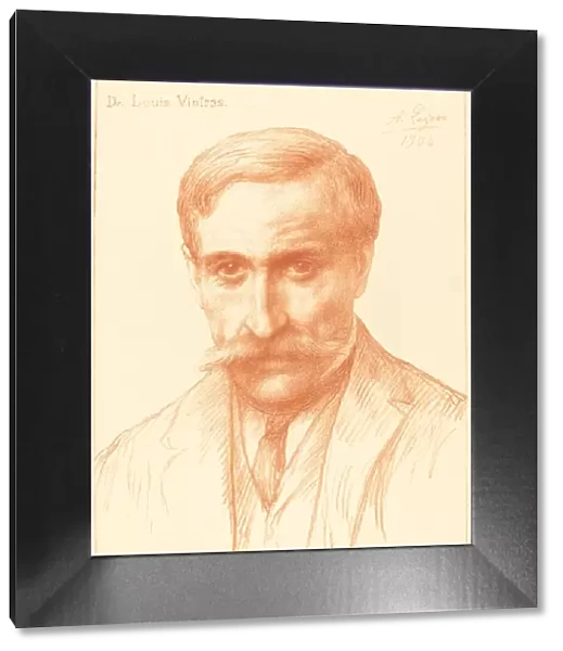 Dr. Louis Vintras, 1904. Creator: Alphonse Legros