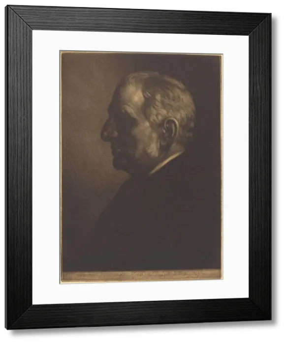 Framed Print : Sir Seymour Haden. Creator: Alphonse Legros Framed Print : Sir Seymour Haden. Creator: Alphonse Legros