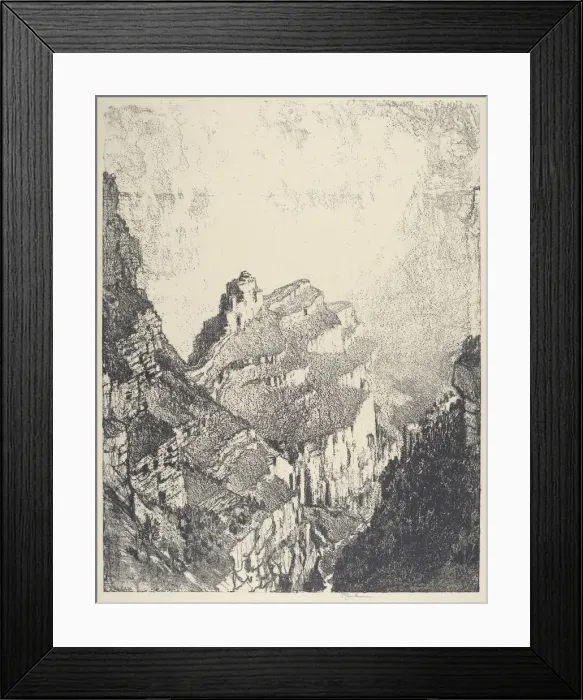 Framed Print : Road to the White City, No. II, 1912. Creator: Joseph Pennell Framed Print : Road to the White City, No. II, 1912. Creator: Joseph Pennell