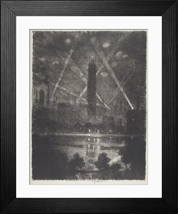 Framed Print : Shot, 1916. Creator: Joseph Pennell Framed Print : Shot, 1916. Creator: Joseph Pennell