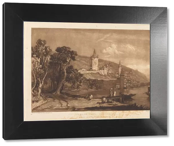 Ville de Thun, published 1816. Creator: JMW Turner