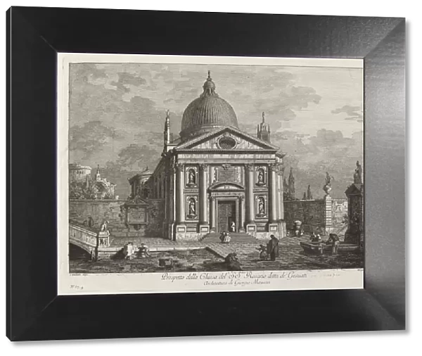 Prospetto della Chiesa del SS. Rosario detta de Gesuati, 1742. Creator: Joseph Wagner