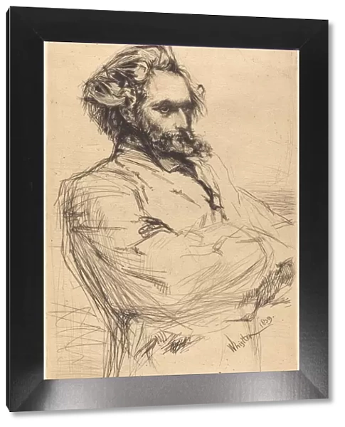 Drouet, 1859. Creator: James Abbott McNeill Whistler