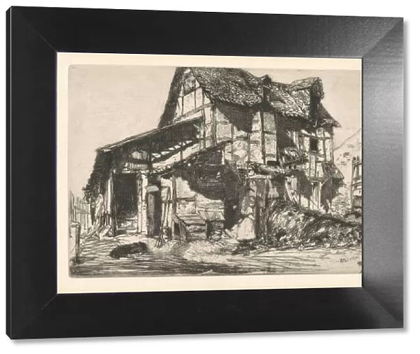 The Unsafe Tenement, 1858. Creator: James Abbott McNeill Whistler