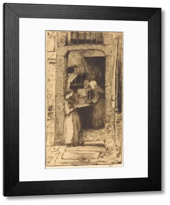 Framed Print : La Marchande de Moutarde, 1858. Creator: James Abbott McNeill Whistler Framed Print : La Marchande de Moutarde, 1858. Creator: James Abbott McNeill Whistler