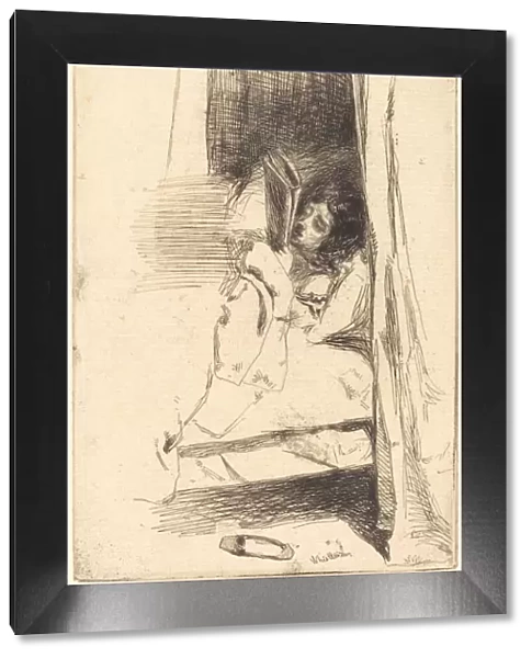 The Slipper, 1858. Creator: James Abbott McNeill Whistler