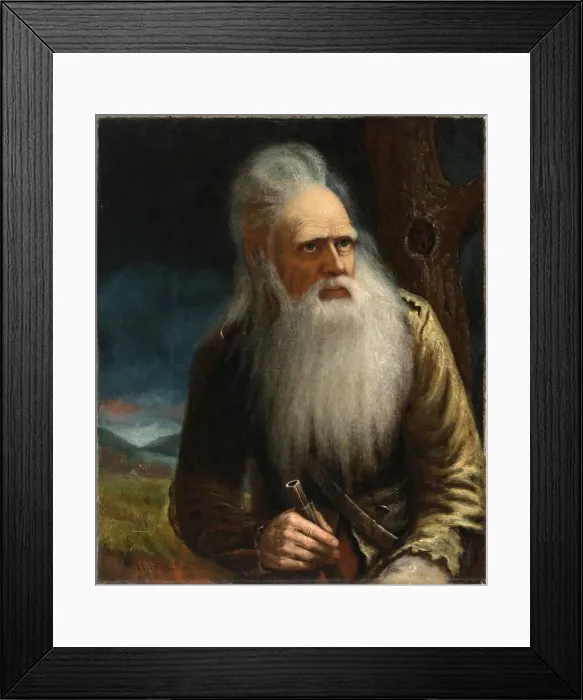 Framed Print : Joseph Jefferson, 1871. Creator: Henry H. Cross Framed Print : Joseph Jefferson, 1871. Creator: Henry H. Cross
