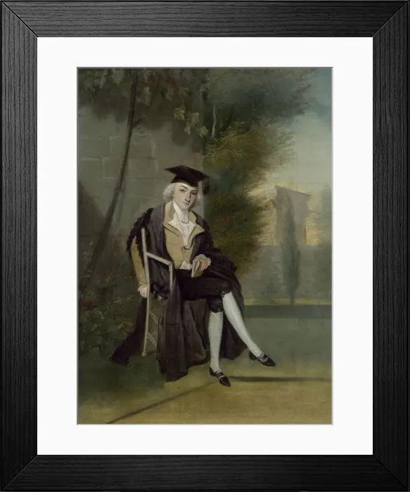 Framed Print : James Smithson, 1786. Creator: James Roberts Framed Print : James Smithson, 1786. Creator: James Roberts