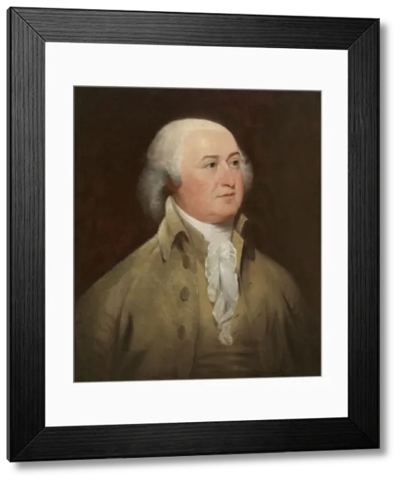Framed Print : John Adams, 1793. Creator: John Trumbull Framed Print : John Adams, 1793. Creator: John Trumbull