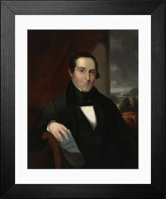 Framed Print : James Armstrong Thome, c. 1840. Creator: Nathaniel Jocelyn Framed Print : James Armstrong Thome, c. 1840. Creator: Nathaniel Jocelyn