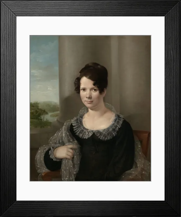 Framed Print : Jane Cocking Glover, 1821. Creator: Pietro Bonanni Framed Print : Jane Cocking Glover, 1821. Creator: Pietro Bonanni
