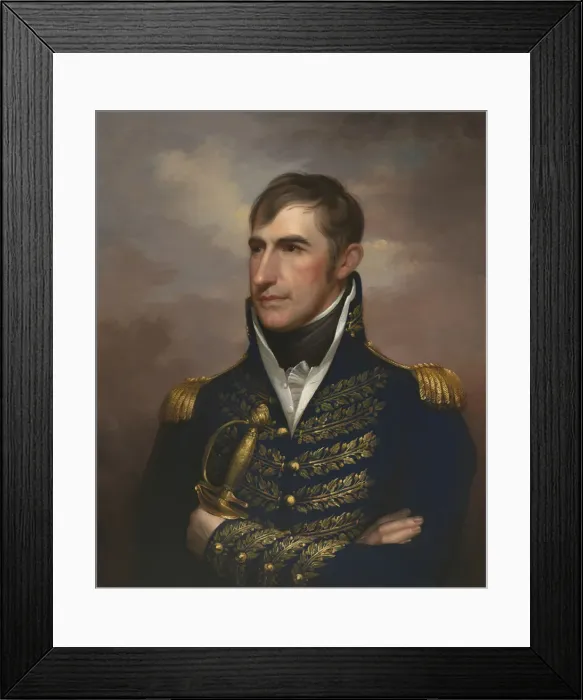 Framed Print : William Henry Harrison, c. 1813. Creator: Rembrandt Peale Framed Print : William Henry Harrison, c. 1813. Creator: Rembrandt Peale