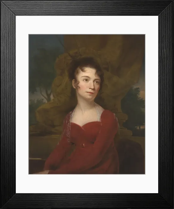 Framed Print : Juliana Westray Wood, c. 1811. Creator: Rembrandt Peale Framed Print : Juliana Westray Wood, c. 1811. Creator: Rembrandt Peale